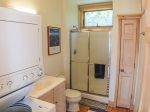 The main level Bathroom includes Laundry and a stall shower